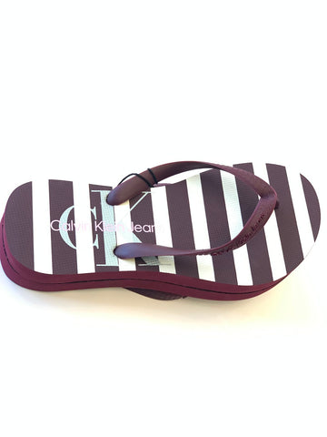 CHINELO CKJ KIDS FEM RE ISSUE LISTRADO BORDO