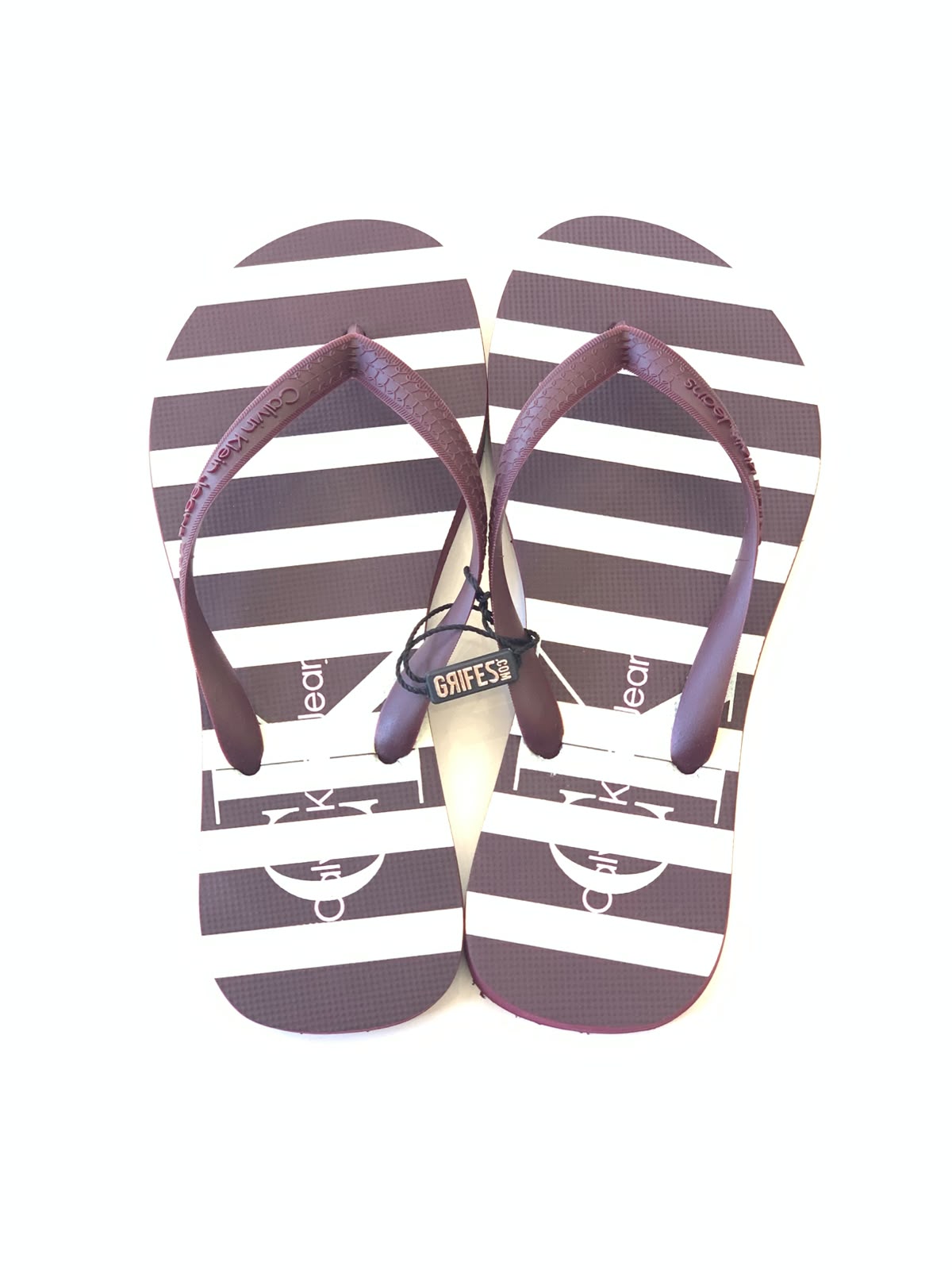 CHINELO CKJ KIDS FEM RE ISSUE LISTRADO BORDO