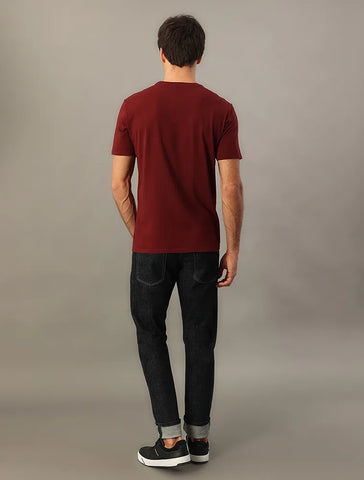 CAMISETA CKJ MAS MC REISSUE PEITO BORDO