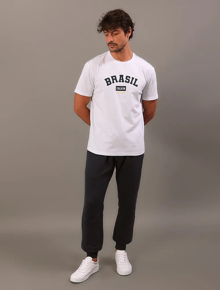 CAMISETA MC CKJ MAS COPA BRANCO