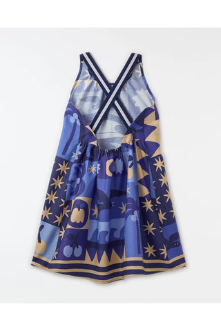 VESTIDO NOITE DO TUCANO FABULA AZUL ESCURO