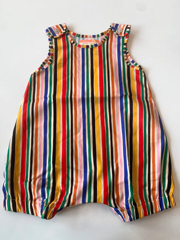 MACAQUINHO BB FEM LISTRA RAINBOW FABULA LISTRADO
