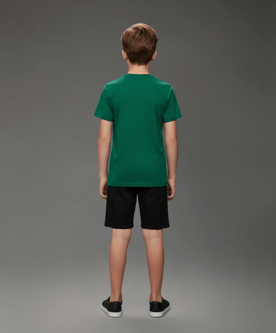 CAMISETA CKJ KIDS MAS LOGO COLLEGE VERDE MEDIO