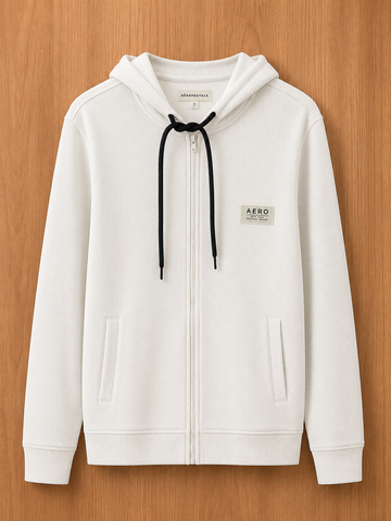 MOLETOM MAS ABERTO SURPLUS AEROPOSTALE CREME