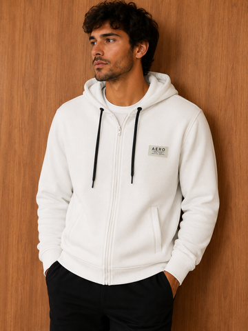 MOLETOM MAS ABERTO SURPLUS AEROPOSTALE CREME