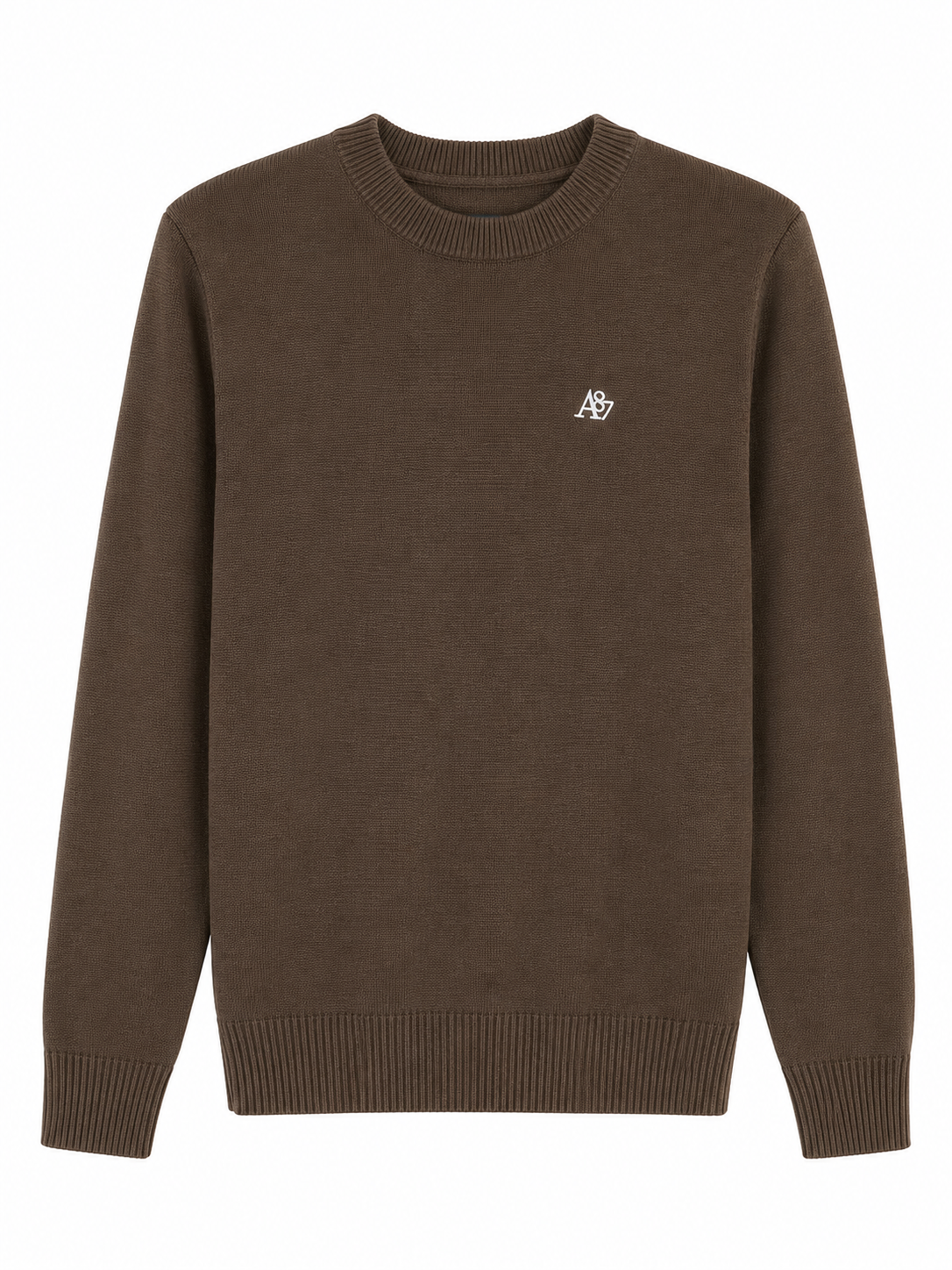 TRICOT MAS A87 AEROPOSTALE MARROM