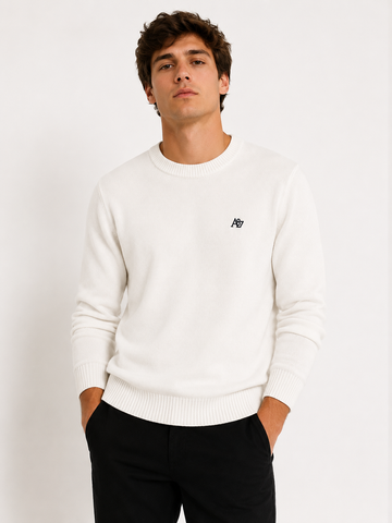 TRICOT MAS A87 AEROPOSTALE OFF WHITE