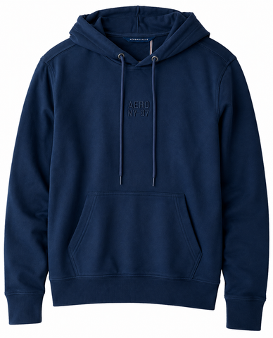 MOLETOM MAS FECHADO SURPLUS AEROPOSTALE MARINHO