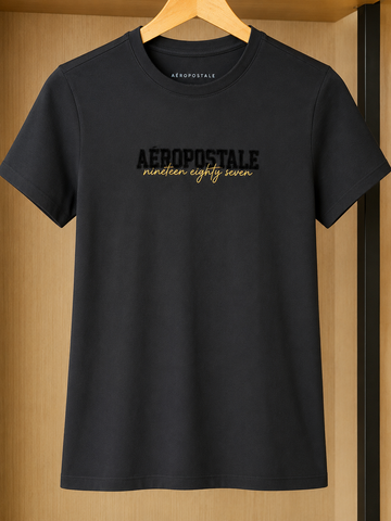 BLUSA MC FEM NIGHT AEROPOSTALE PRETO
