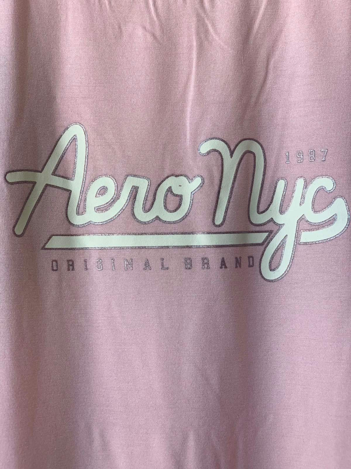 BLUSA MC FEM SILKADA AEROPOSTALE ROSA