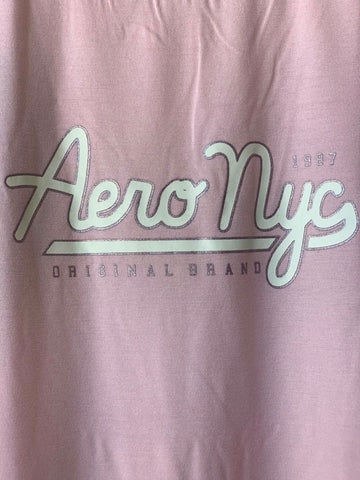 BLUSA MC FEM SILKADA AEROPOSTALE ROSA