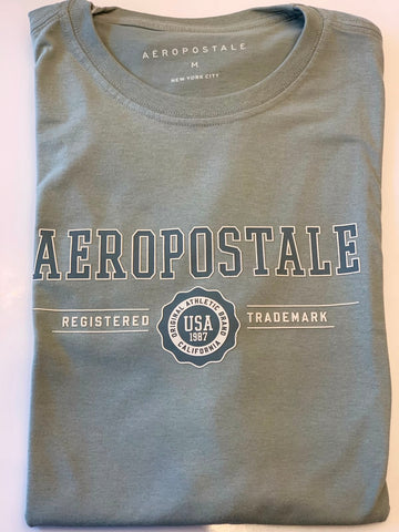 CAMISETA MAS MC SILKADA AEROPOSTALE VERDE MEDIO