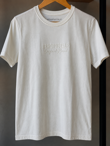BLUSA FEM MC SILKADA AEROPOSTALE CREME