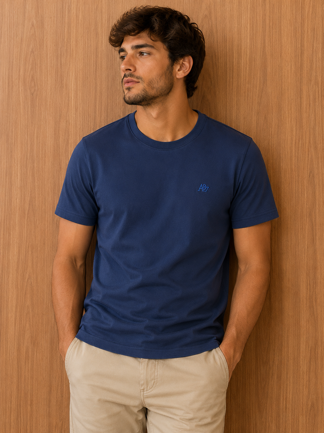 CAMISETA MAS MC A87 AEROPOSTALE MARINHO