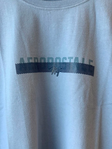 CAMISETA MAS MC COMFORT SILKADA AERO AZUL JEANS