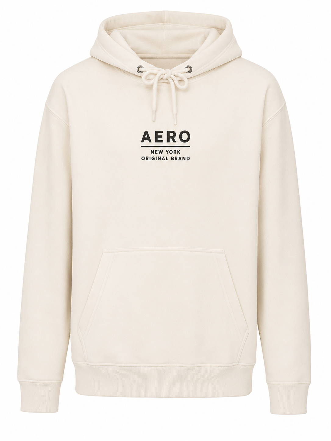 MOLETOM MAS FECHADO AEROPOSTALE CAQUI