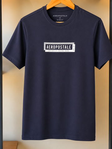 CAMISETA MAS MC SILKADA AEROPOSTALE PRETO