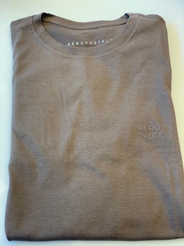 CAMISETA MC MAS PIMA TOUCH AEROPOSTALE MARROM
