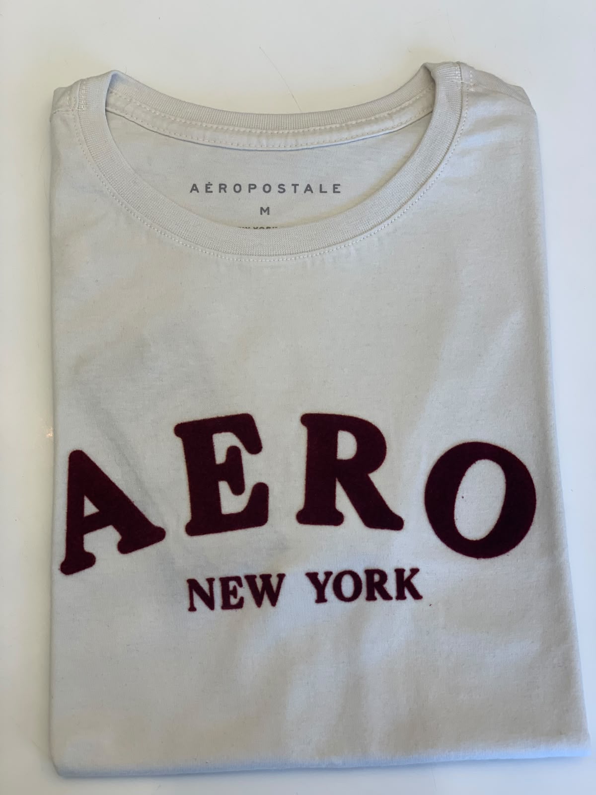 BLUSA FEM MC SILKADA AEROPOSTALE CREME