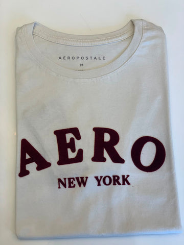 BLUSA FEM MC SILKADA AEROPOSTALE CREME