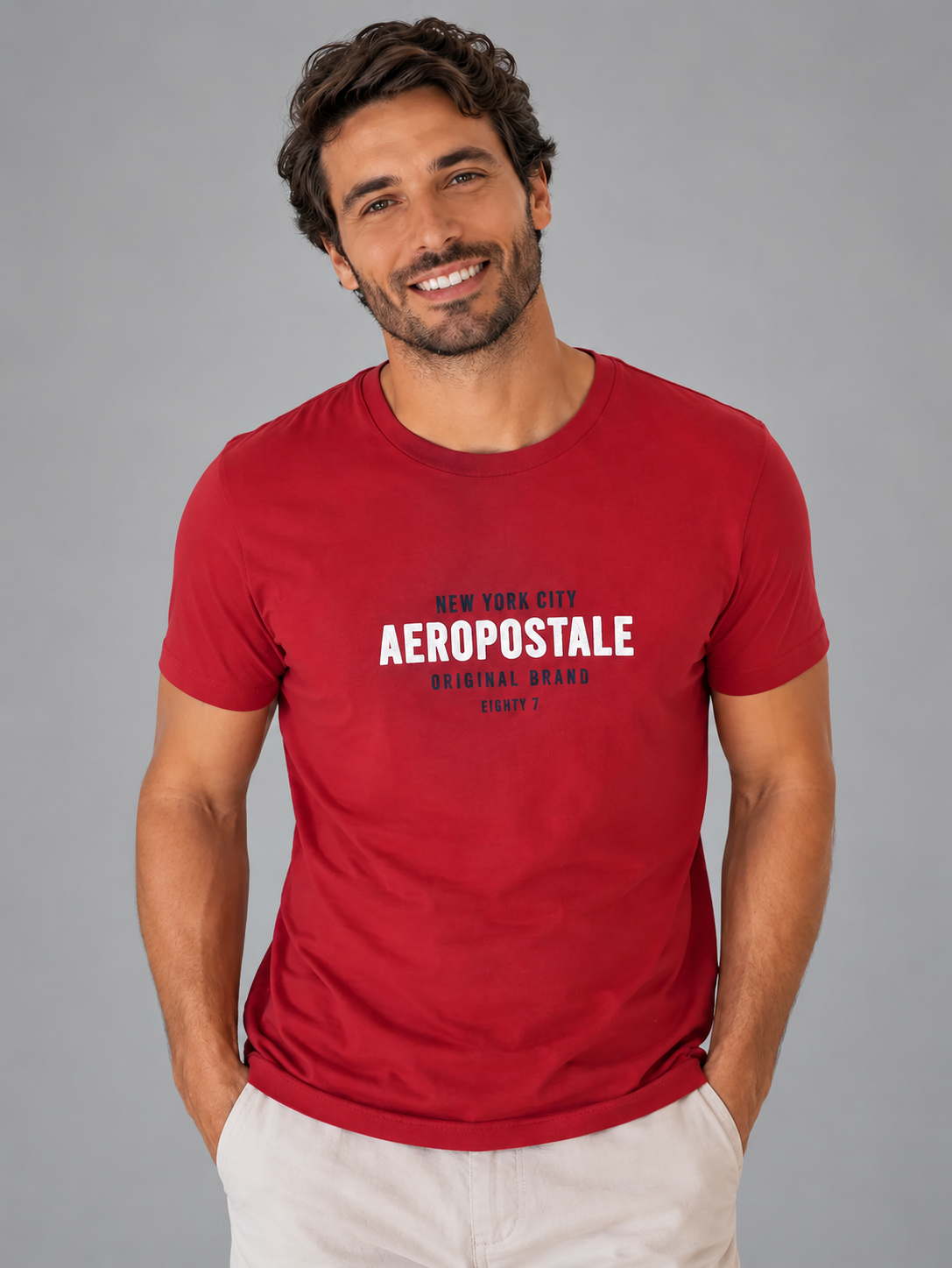 CAMISETA MAS MC COMFORT SILKADA AERO VERMELHO