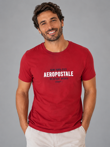 CAMISETA MAS MC COMFORT SILKADA AERO VERMELHO