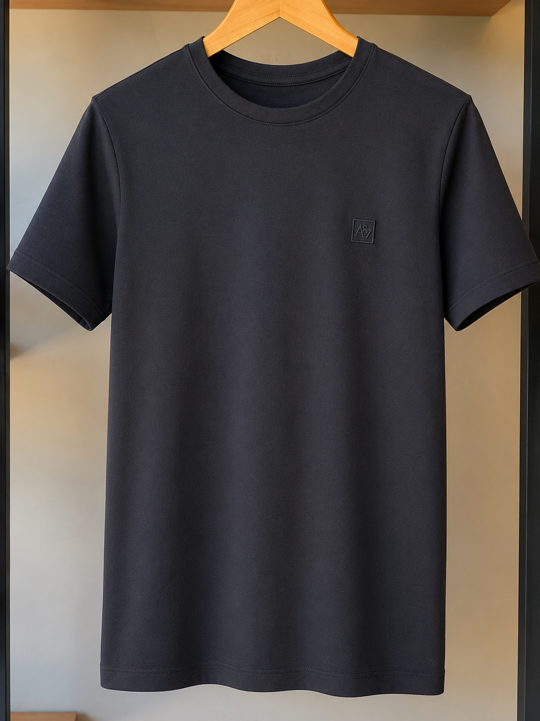CAMISETA MAS MC SUEDINE AEROPOSTALE PRETO