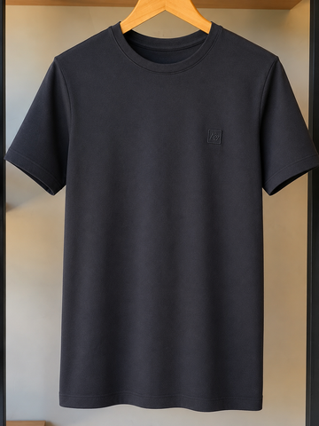 CAMISETA MAS MC SUEDINE AEROPOSTALE PRETO
