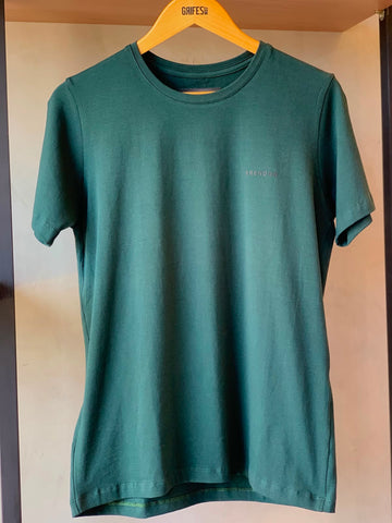 CAMISETA MC MAS COTTON BRENDON VERDE ESCURO