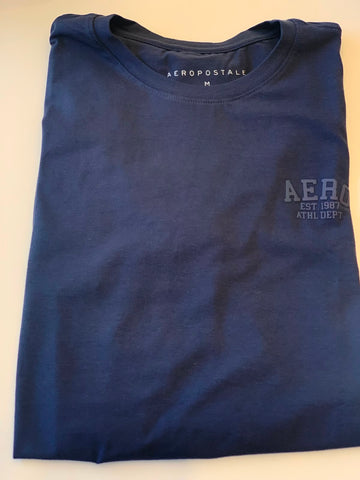 CAMISETA MAS MC COTTON AEROPOSTALE MARINHO