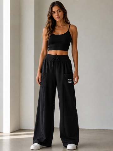 CALCA MOLETOM FEM NIGHT AEROPOSTALE PRETO