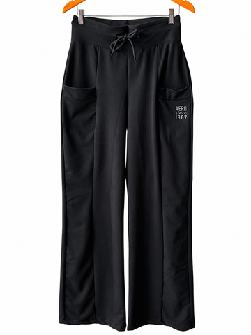 CALCA MOLETOM FEM NIGHT AEROPOSTALE PRETO