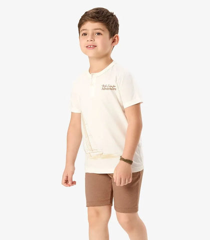 CONJ MAS CAM BARCO WE LIVE FOR E BERM OFF WHITE/CAMEL
