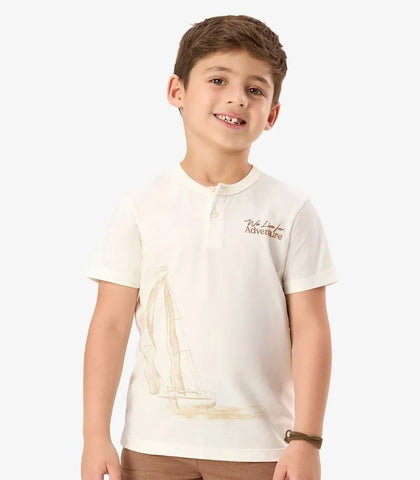 CONJ MAS CAM BARCO WE LIVE FOR E BERM OFF WHITE/CAMEL