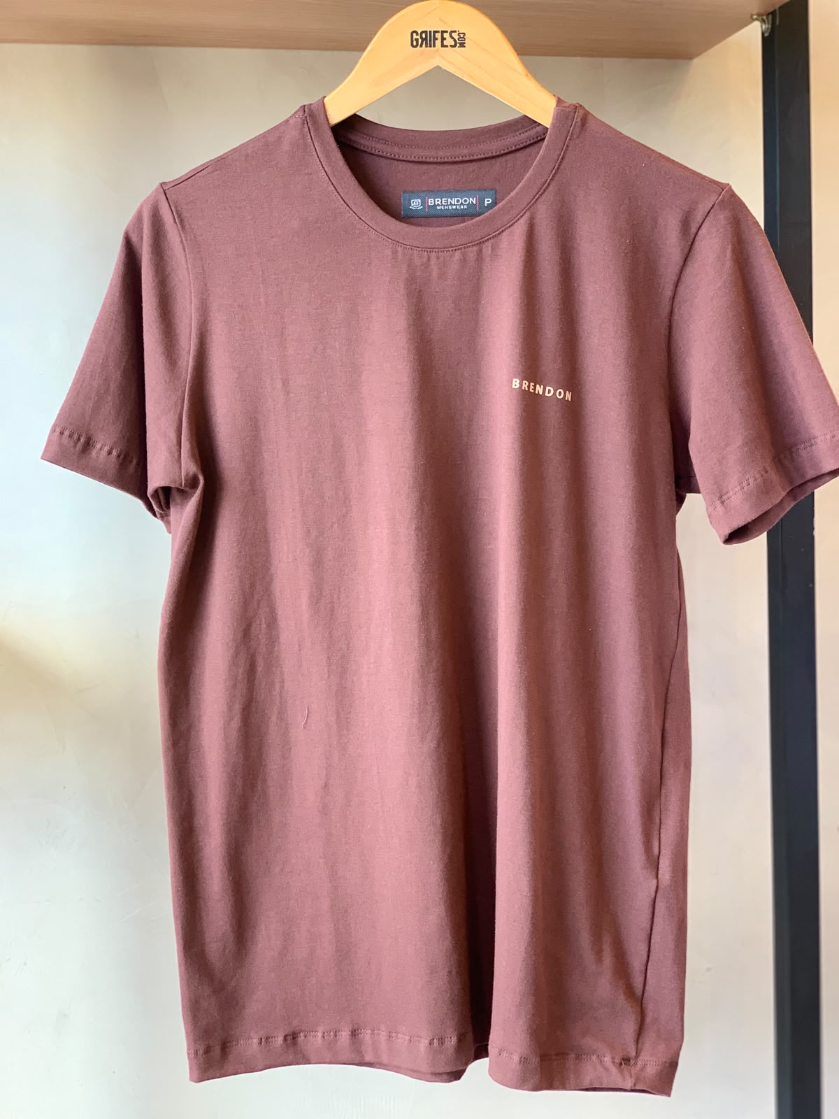 CAMISETA MC MAS COTTON BRENDON MARROM