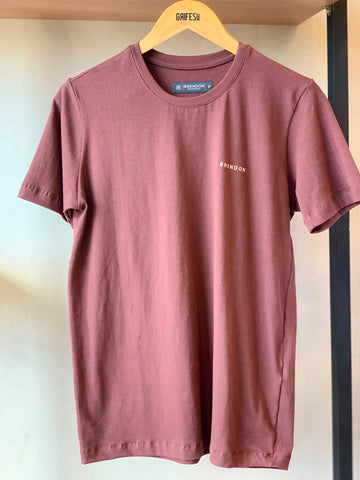 CAMISETA MC MAS COTTON BRENDON MARROM