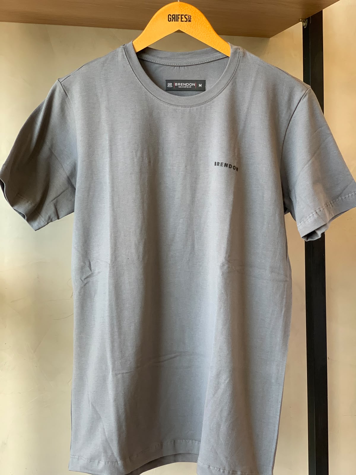 CAMISETA MC MAS COTTON BRENDON CINZA