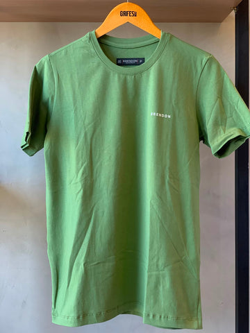 CAMISETA MC MAS COTTON BRENDON VERDE PISTACHE