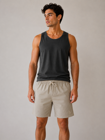 SHORT TACTEL MAS LISO C ELAST COLLOR CAQUI CLARO/KHAKI