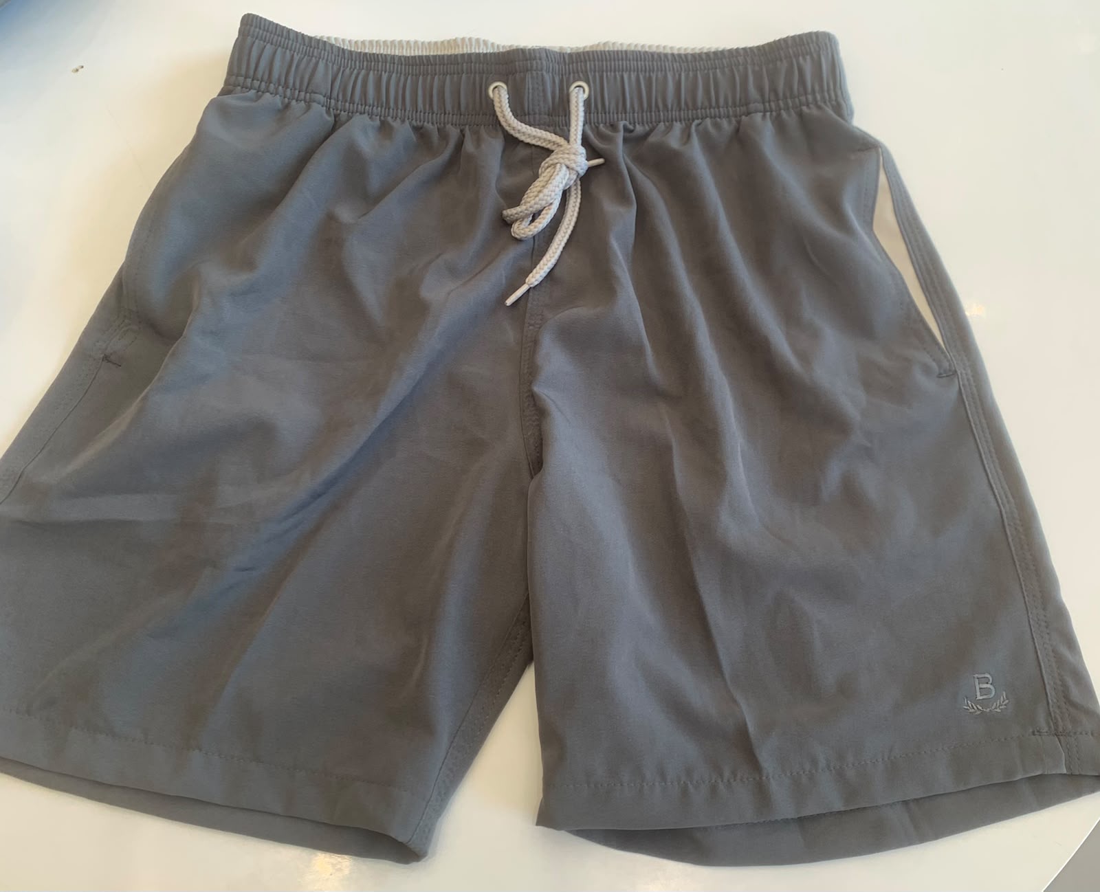 SHORT TACTEL MAS LISO C ELAST COLLOR CHUMBO/CINZA