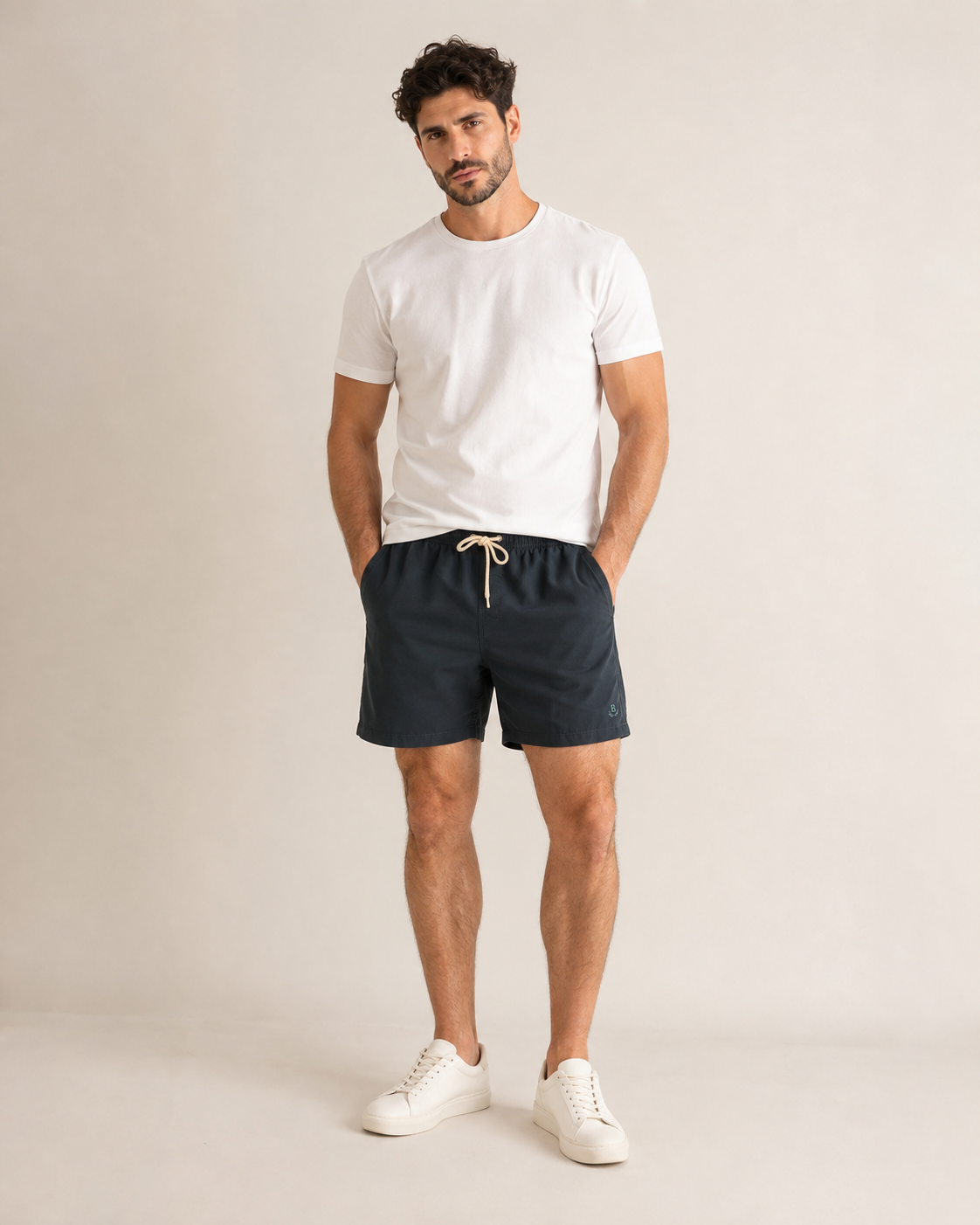 SHORT TACTEL MAS LISO C ELAST COLLOR VERDE PETROLEO/KHAKI
