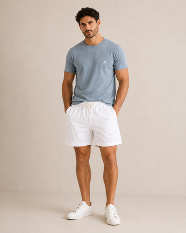 CAMISETA DRY FIT MESH BRENDON CINZA CLARO