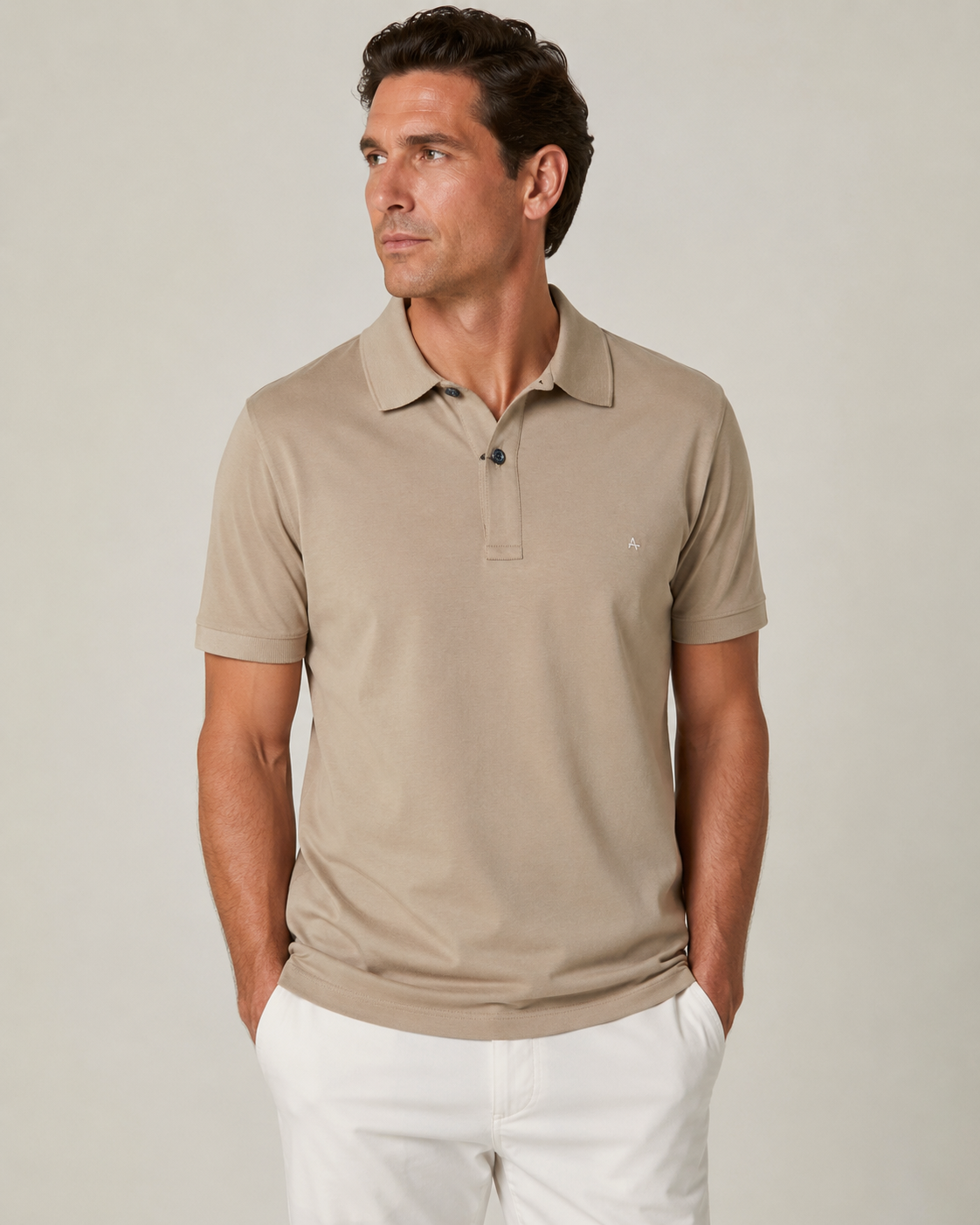 POLO MAS PIMA INTERLOCK ARAMIS SAFARI