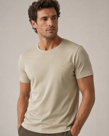 CAMISETA MAS MC LIQUID COTTON ARAMIS AMARELO CLARO
