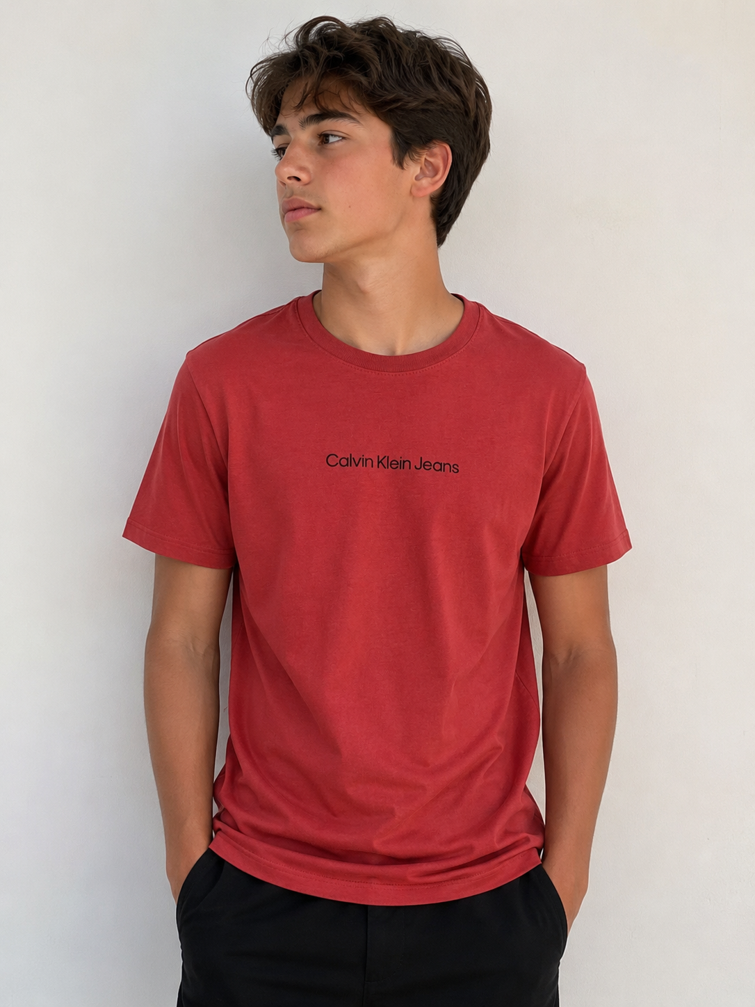 CAMISETA CKJ KIDS MC LOGO CENTRALIZADO PAPAIA