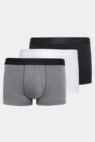 KIT 03 CUECAS NEO BOXER COTTON ARAMIS DIVERSAS