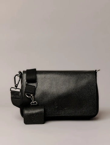 BOLSA FEM MEDIA CKJ CHAVEIRO PRETO