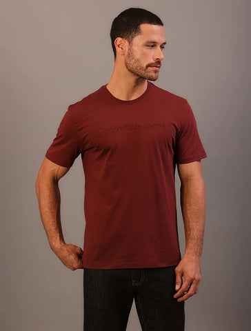 CAMISETA MC MAS CKJ BORDO