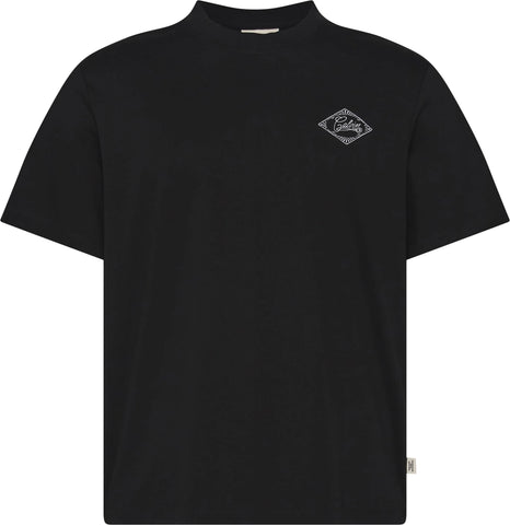 CAMISETA MC MAS CKJ CALVIN BORDADO PRETO