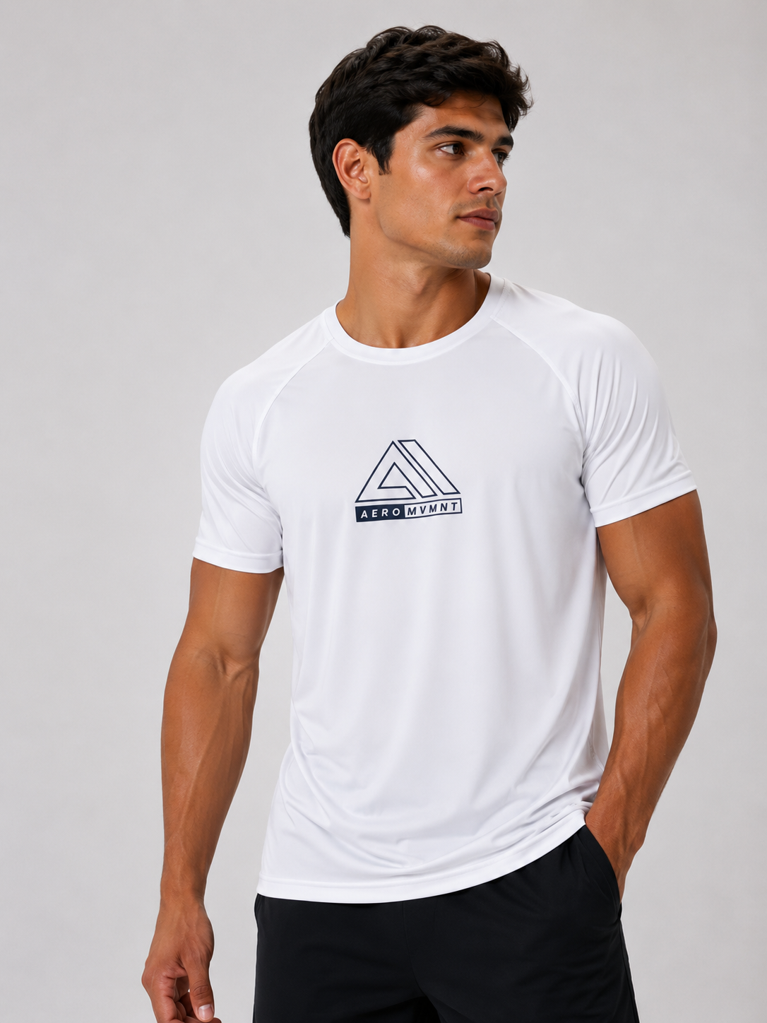 CAMISETA MAS MC MVMNT AEROPOSTALE BRANCO